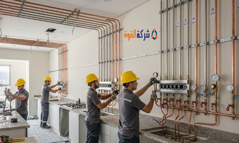 شركة تمديد غاز مركزي بالخبر