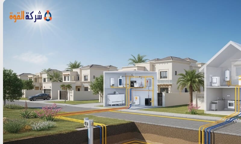 شركة تمديد غاز مركزي بالظهران